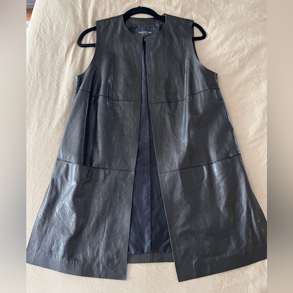 Lafayette leather vest